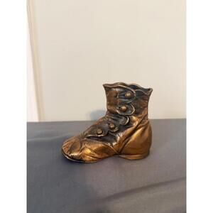 Antique Bronze Baby Boot